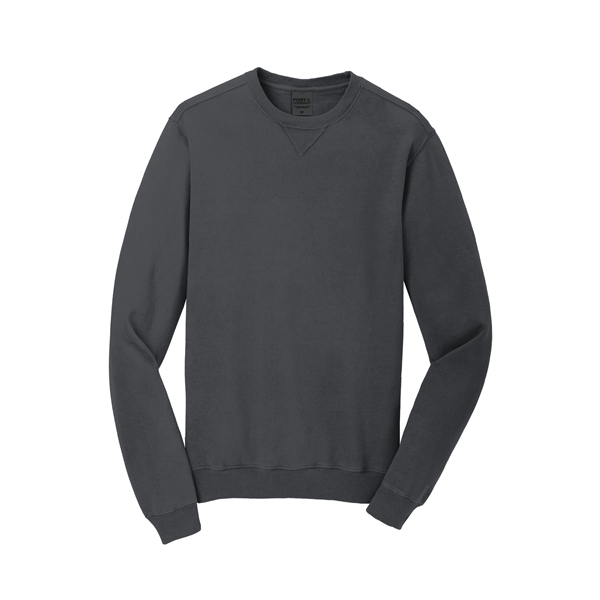 Port & Co Beach Wash Garment-Dyed Crewneck Sweatshirt