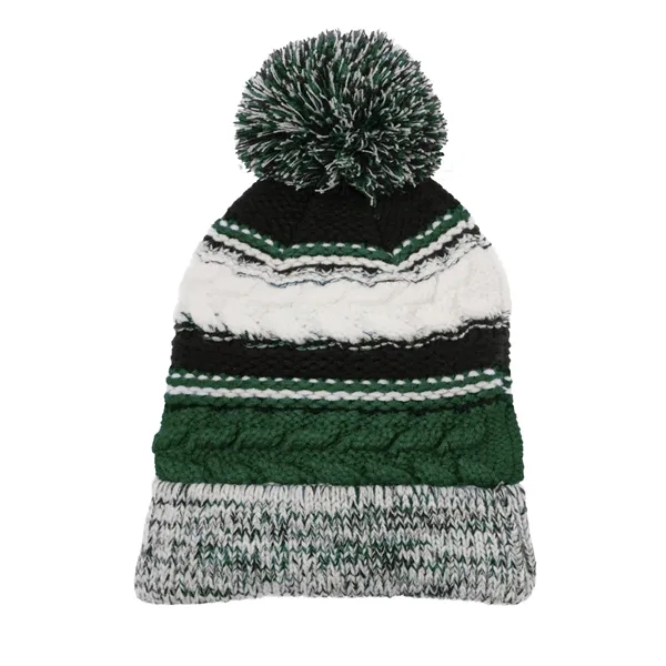 Sport-Tek Pom Pom Team Beanie.
