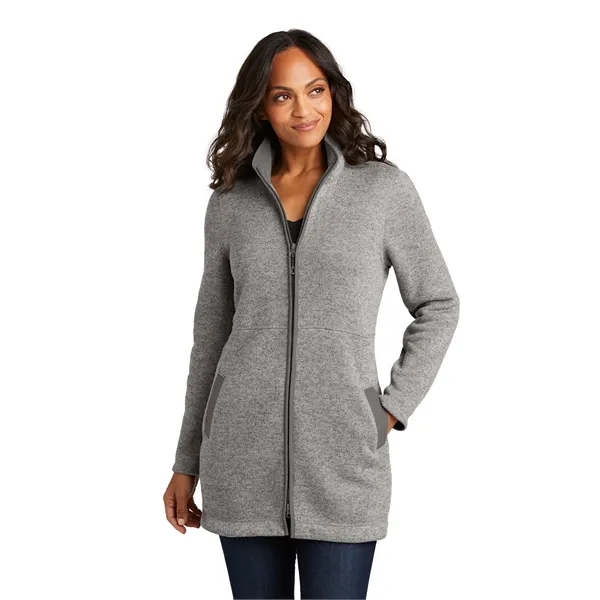 Port Authority Women's Arc Sweater Fleece Long Jacket