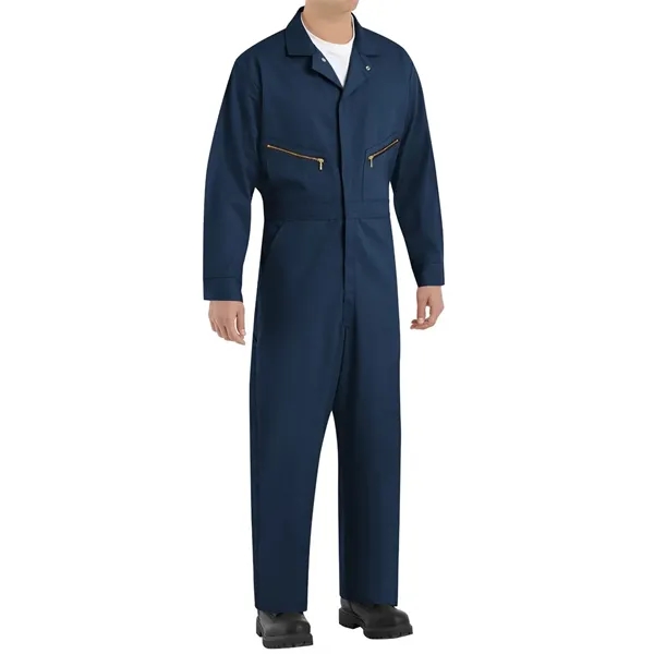 Red Kap Men's Zip-Front Cotton Coverall