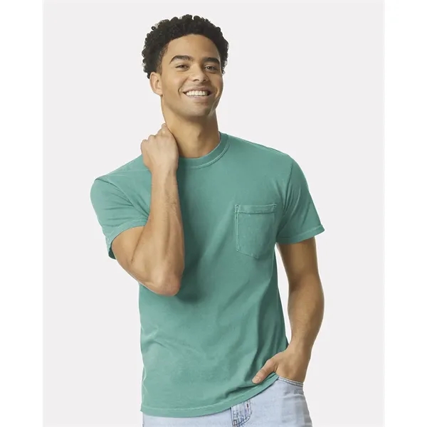 Comfort Colors Unisex Garment-Dyed Heavyweight Pocket T-S...