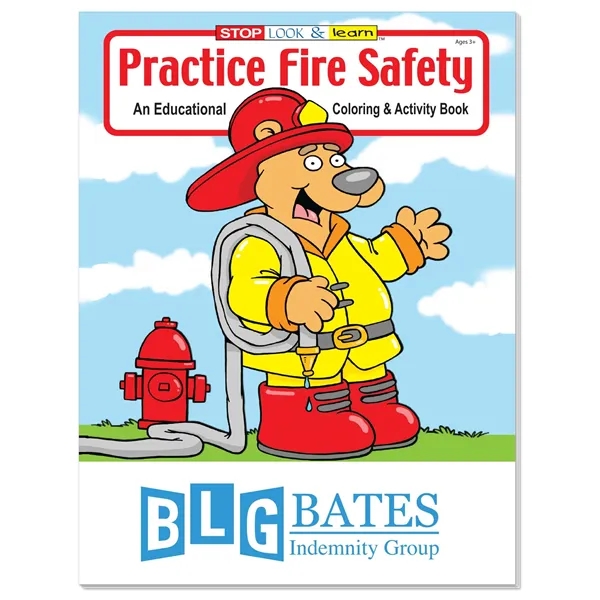 Coloring Book: Practice Fire Safety