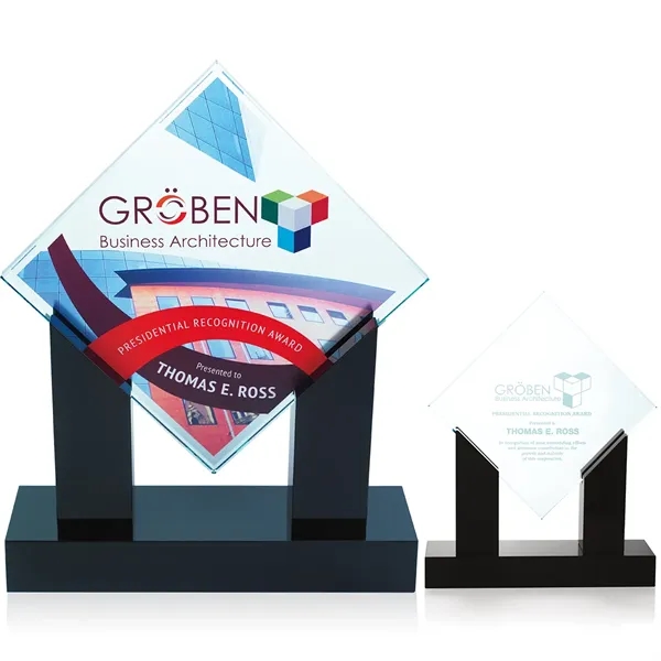 JAFFA® Diamond Jade Award with Black Base