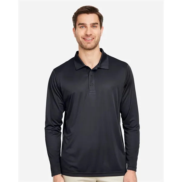 Team 365 Men's Zone Performance Long Sleeve Polo