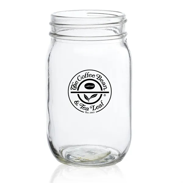 16 oz. Mason Jar Drinking Glass
