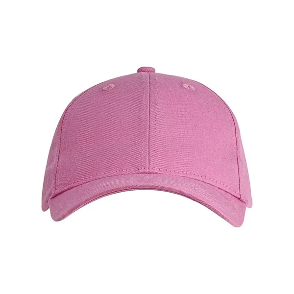 Big Accessories Youth Brushed Twill Cap