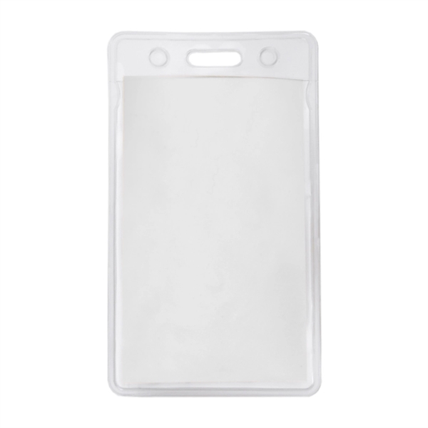 Small Vertical Blank Vinyl Pouch