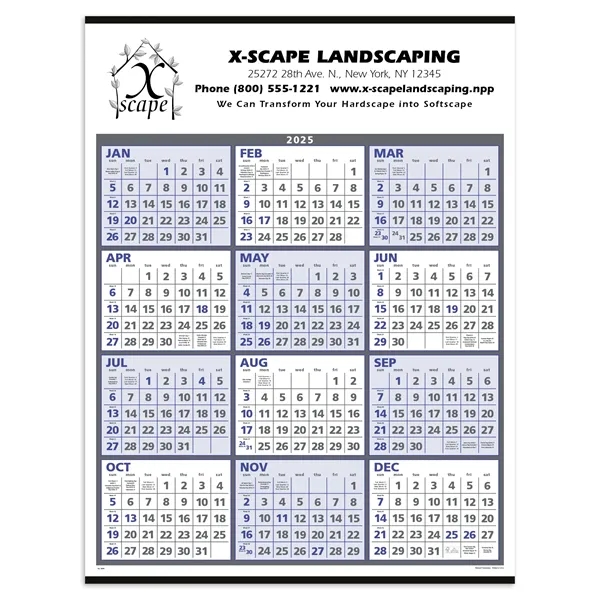 Triumph® Calendars Span-A-Year Calendar