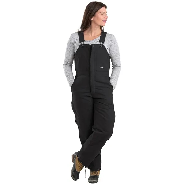 Berne Apparel Women's Softstone Duck Insulated Bib Overall