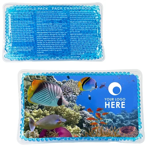 Sea Marvels Large Rectangle Aqua Pearls™ Hot/Cold Pack
