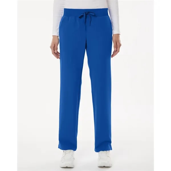 Jaanuu Women's Xenos Essential Knit-Waist Scrub Pants