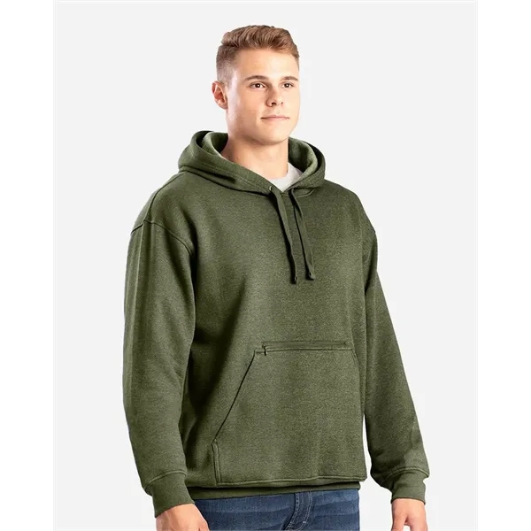 Berne Apparel Men's Heritage Zip Pocket Hooded Sweatshirt