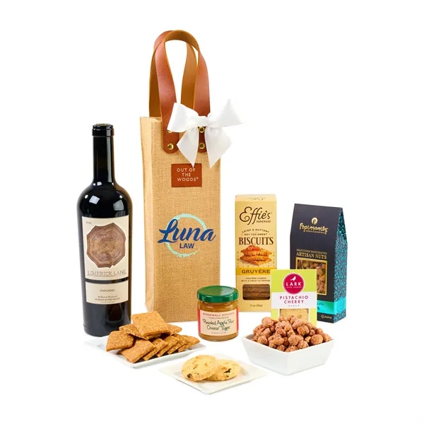 Limerick Lane Cellars Wine Tote & Gourmet Gift Set