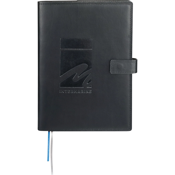 FSC® Mix 7" x 10" Uptown Refillable Leather Journa