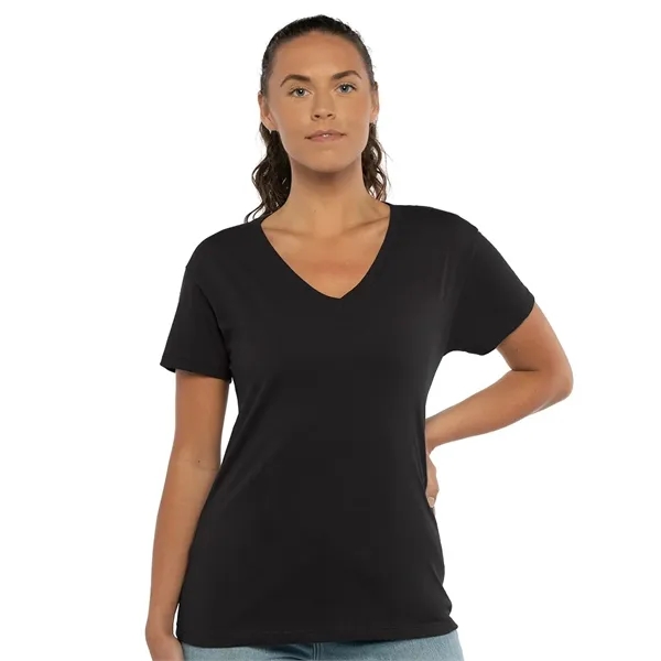Next Level Women's Cotton V-Neck T-Shirt