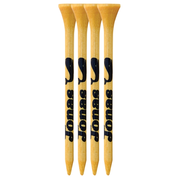 Golf Tee Pack With Bamboo Tees