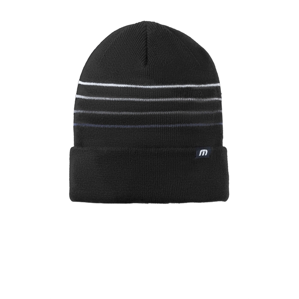 TravisMathew Striped Cuffed Beanie