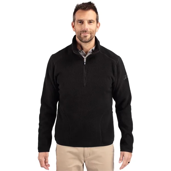 Cutter & Buck Cascade Eco Fleece Mens Quarter Zip Jacket
