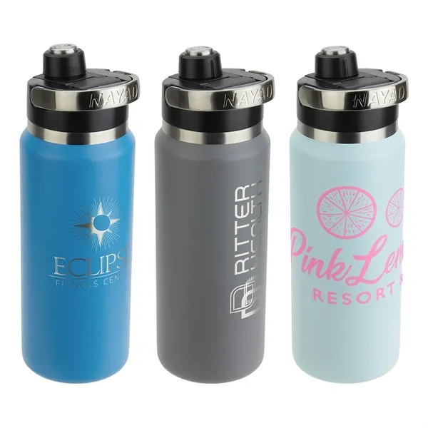 NAYAD® Traveler 26 oz Stainless Double-wall Bottle with Twi