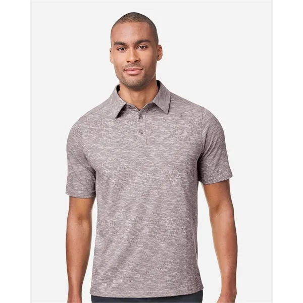 North End Men's Eclipse Jacquard Polo