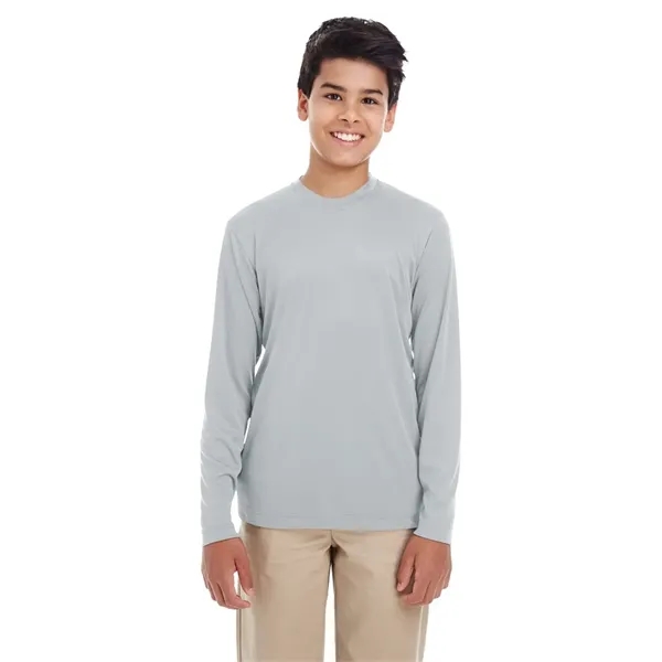 UltraClub Youth Cool & Dry Performance Long Sleeve Top