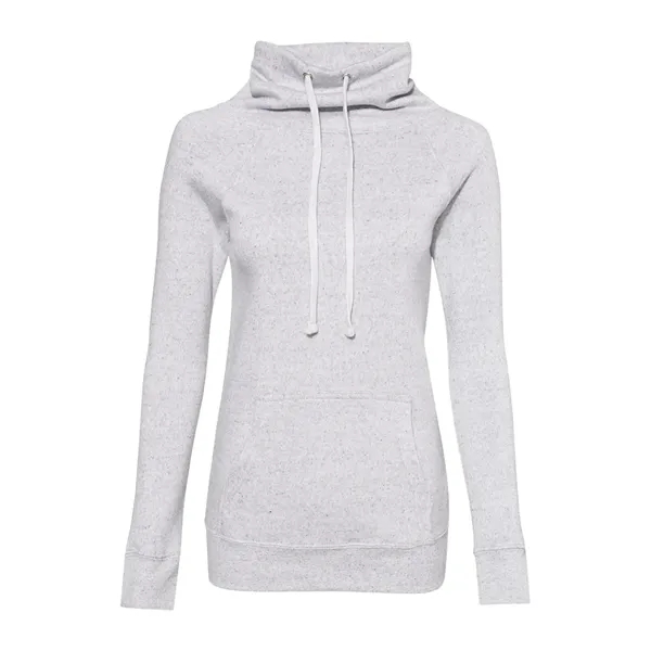 MV Sport Women's Space-Dyed Cowl Neck Sweatshirt