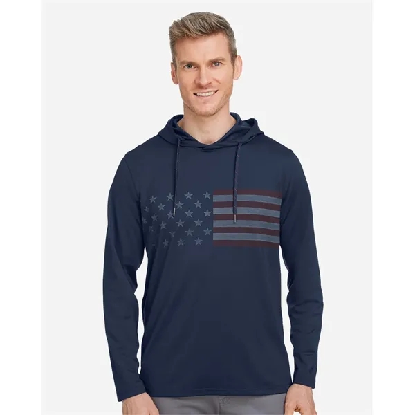 Puma Golf Men's Volition Patriotic Hooded Pullover