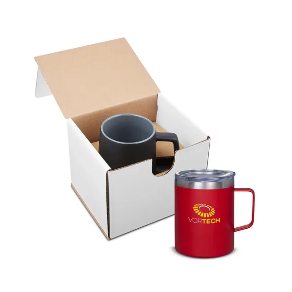 12oz Vacuum Insulated Coffee Mug With Handle I...
