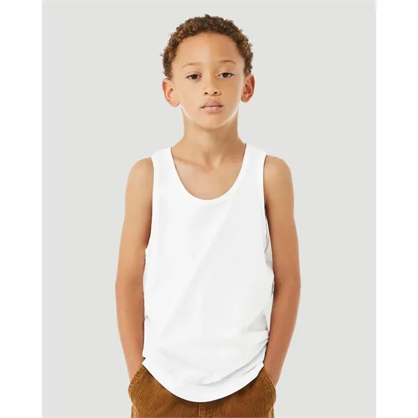 BELLA + CANVAS Youth Heather CVC Tank
