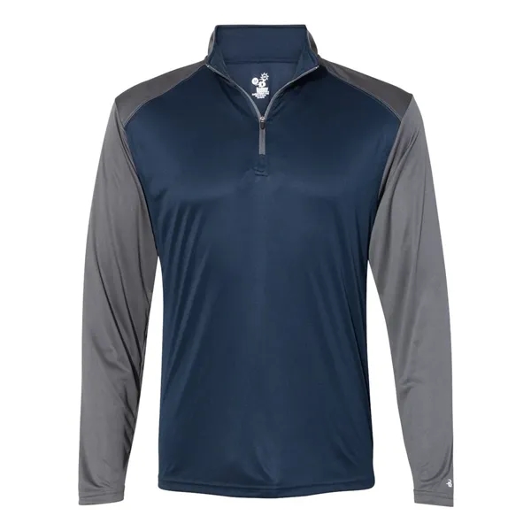 Badger Men's Ultimate SoftLock™ Sport Quarter-Zip Pullover