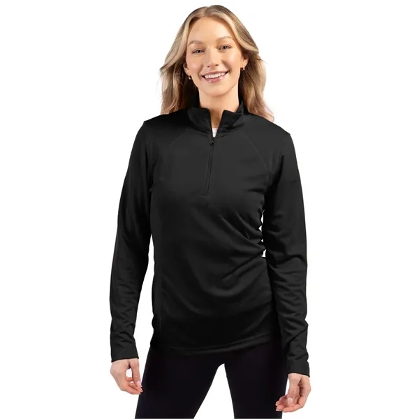 Clique Ice Pique Womens Half Zip Tech Pullover