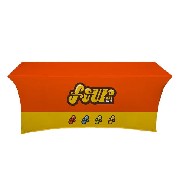 6' Stretch Full Color Table Throw