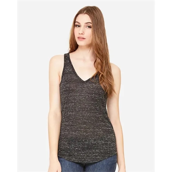 BELLA + CANVAS Women's Flowy V-Neck Tank