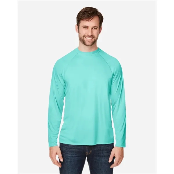 CORE365 Unisex Ultra UVP™ Marina Raglan Long Sleeve T-Shirt