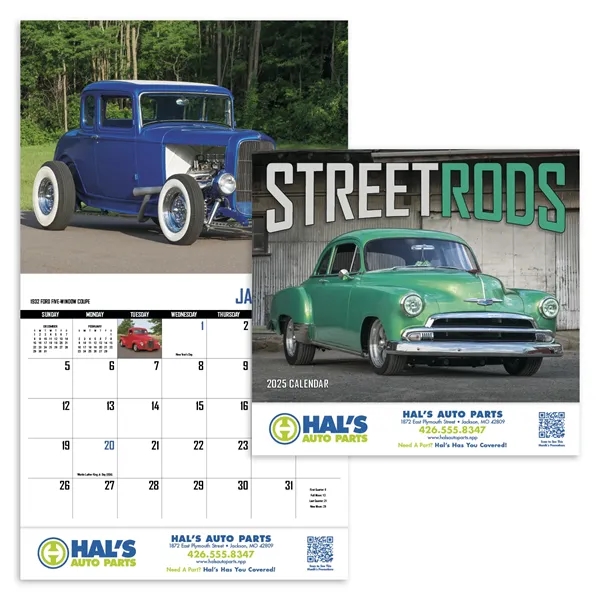 Products Street Rod Fever Appointment Calendar - Stapled