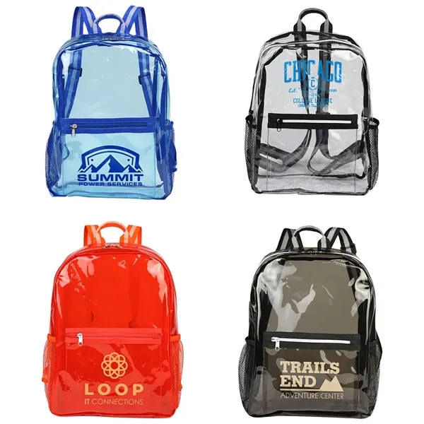 Diamond Clear TPU Backpack