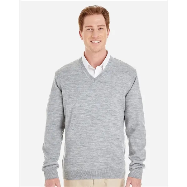 Harriton Men's Pilbloc™ V-Neck Sweater
