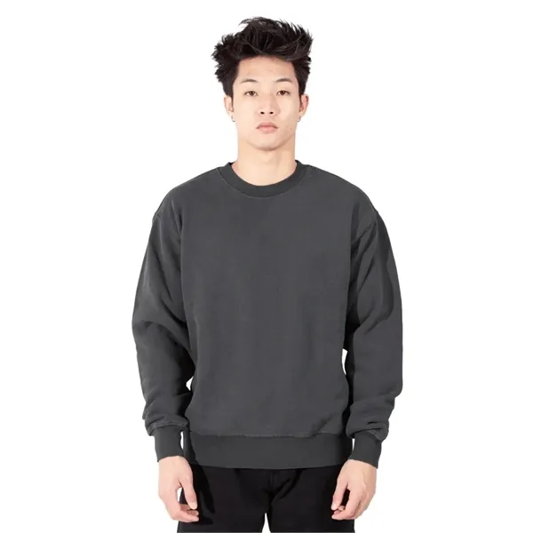 Shaka Wear Men's Los Angeles Garment-Dyed Crewneck Sweats...