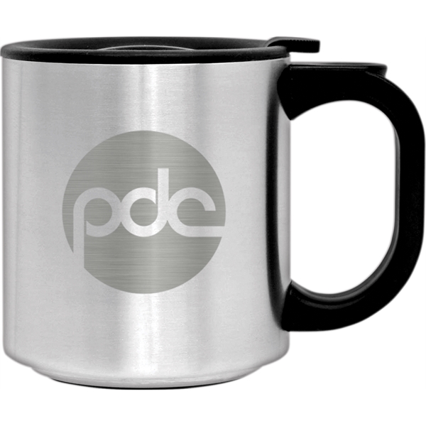 Stainless Steel City Coffee Mug - Laser Etched