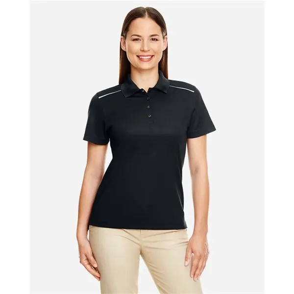 CORE365 Women's Radiant Performance Pique Polo with Refle...