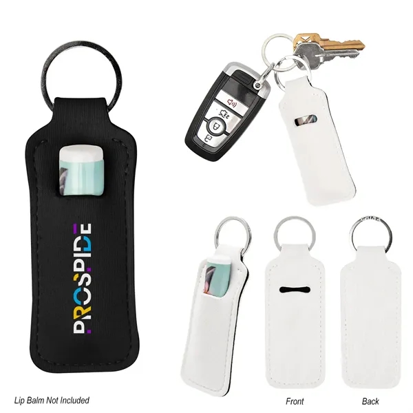 Lip Balm Holder Key Chain