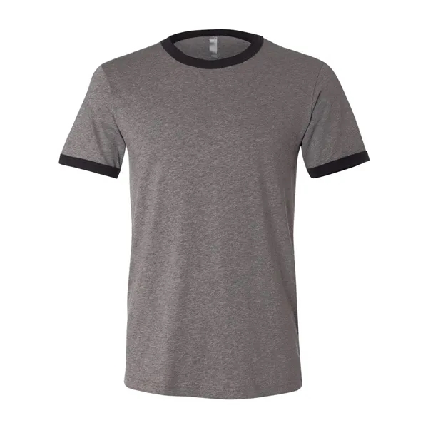 BELLA + CANVAS Men's Jersey Heather Ringer Tee
