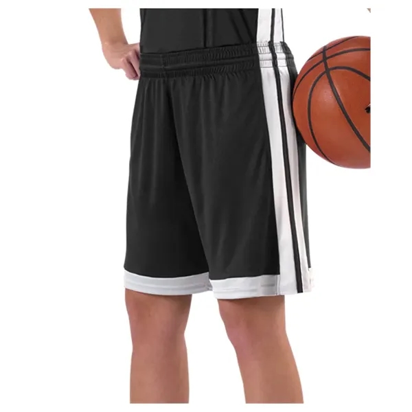 Alleson Athletic Women's Single Ply Basketball Shorts