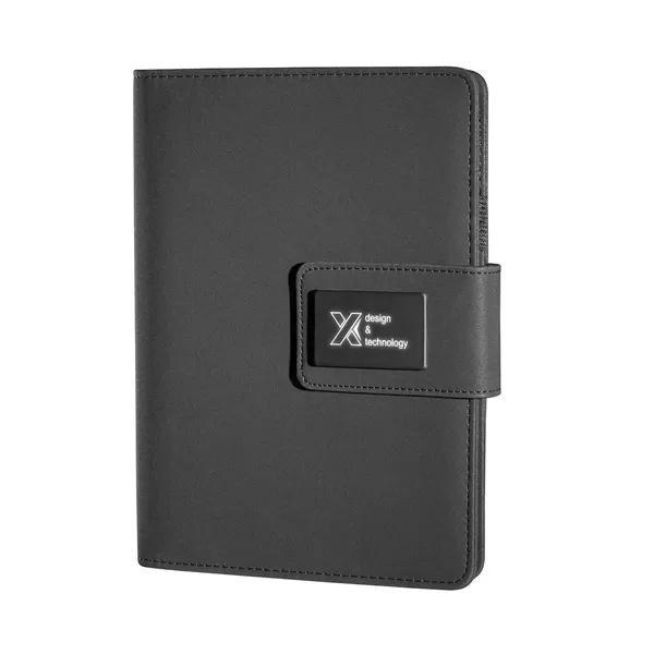 SCX Innovative Design™ Notebook A5 with Power Bank 4000 mAh