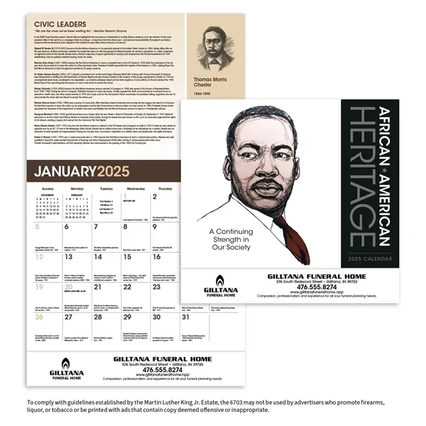 Triumph® Calendars African-American Heritage: Dr. Martin ...