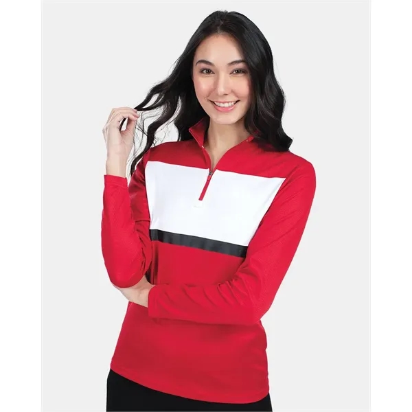 Holloway Women's Prism Bold Quarter-Zip Pullover