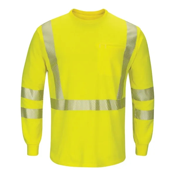Bulwark Men's Hi-Visibility Lightweight Long Sleeve T-Shirt