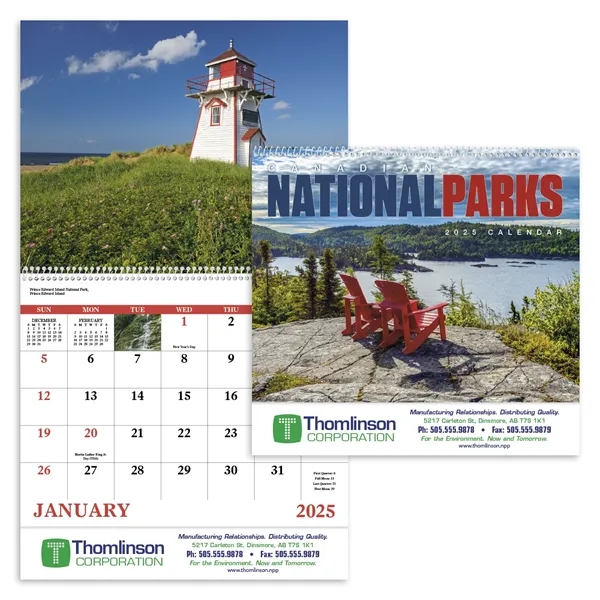 Good Value™ Canadian National Parks - Spiral Calendar