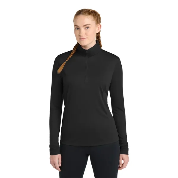 Sport-Tek Women's PosiCharge Competitor 1/4-Zip Pullover.