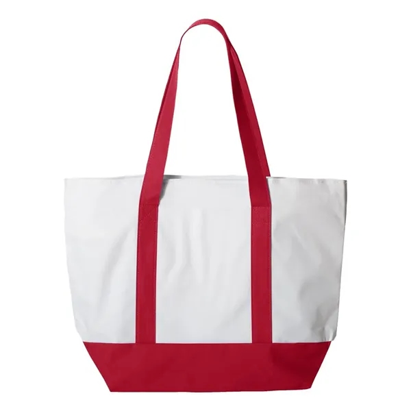 Liberty Bags Bay View Giant Zippered Tote